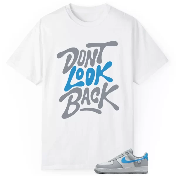 Air Force 1 Low '07 Next Nature Wolf Grey University Blue Style: Don’t Look Back Shirt HM0721-001 Jezsport.com