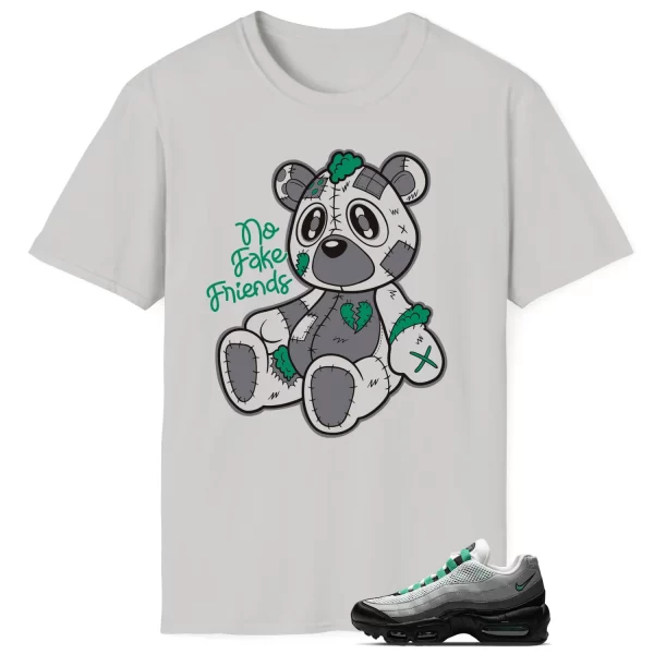 Fake Friends Tee for Air Max 95 Next Nature Stadium Green Fans DH8015-002 Jezsport.com