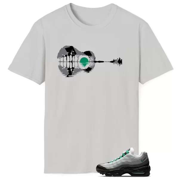 Guitar Shirt for Air Max 95 Next Nature Stadium Green Sneaker DH8015-002 Jezsport.com