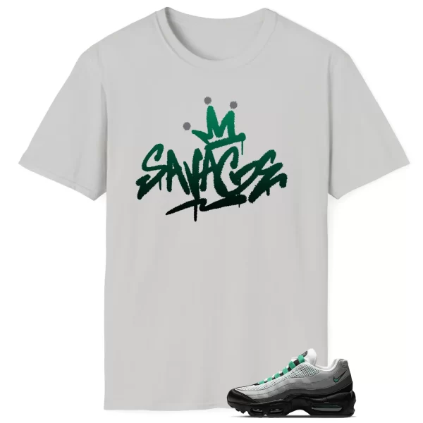 Savage Style Shirt for Air Max 95 Next Nature Stadium Green Lovers DH8015-002 Jezsport.com