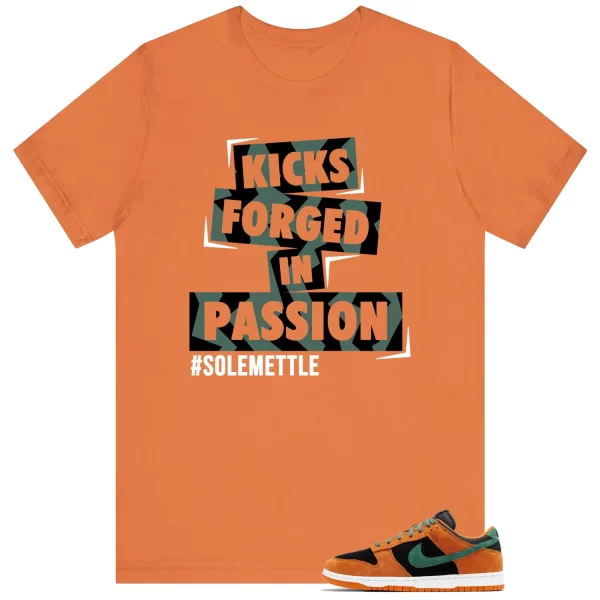 Passion Kicks Tee – Perfect Match for Dunk Low Ceramic Black Nori DA1469-001 Jezsport.com