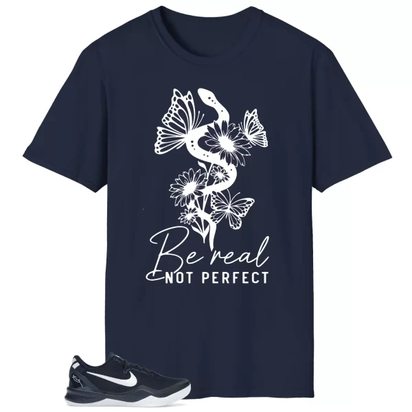 Be Real Tee to Match Kobe 8 Protro College Navy HF9550-400 Jezsport.com