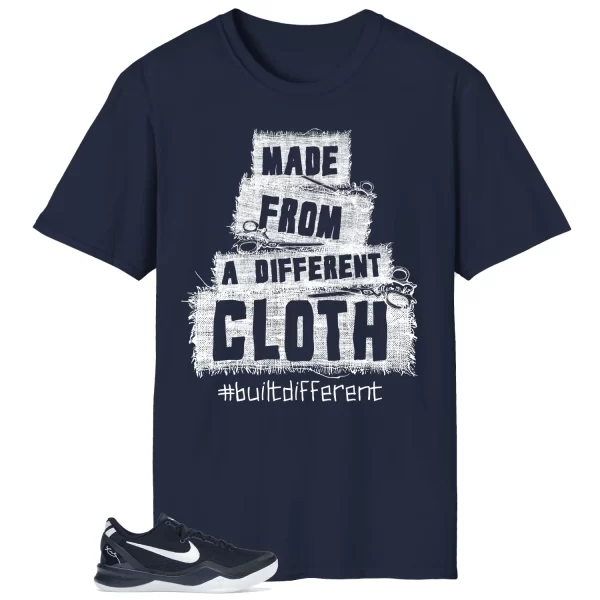 Built Different Tee for Kobe 8 Protro College Navy HF9550-400 Jezsport.com