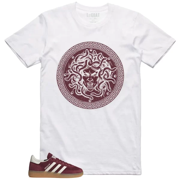 Medusa Tee for Handball Spezial Shadow Red Off White Kicks JI1020 Jezsport.com