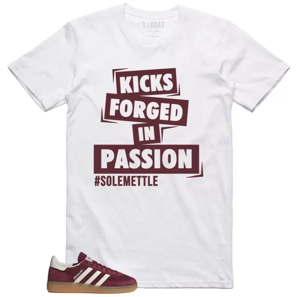 Passion Kicks Tee – Perfect Match for Handball Spezial Shadow Red Off White JI1020 Jezsport.com