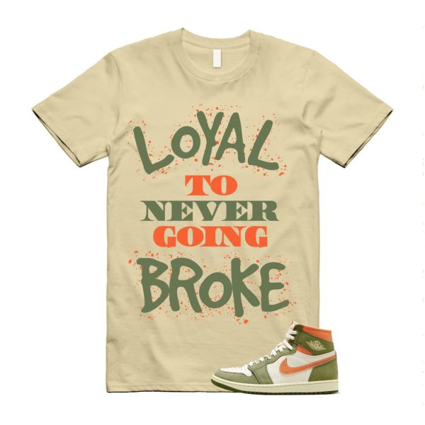 Craft Celadon 1 High OG Sky J Light Olive Bright Mandarin Coconut Milk T Shirt Match NB ,FB9934-300 Jezsport.com