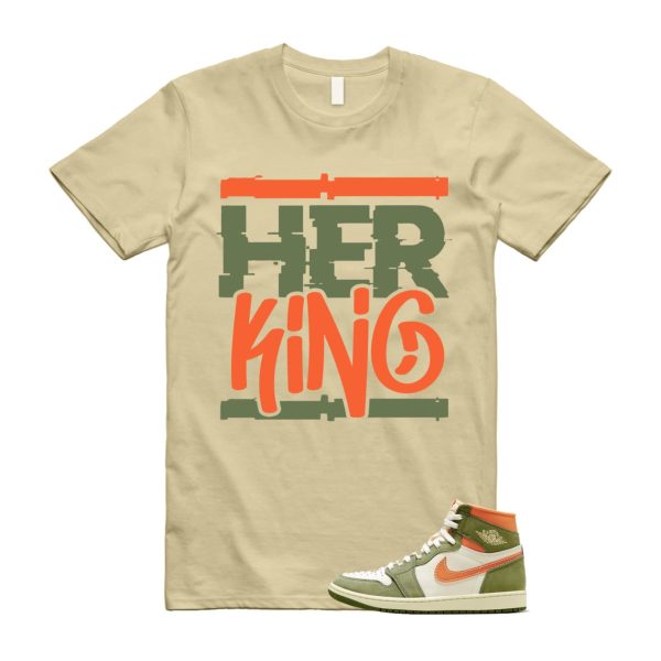 Craft Celadon 1 High OG Sky J Light Olive Bright Mandarin Coconut Milk T Shirt Match HK ,FB9934-300 Jezsport.com