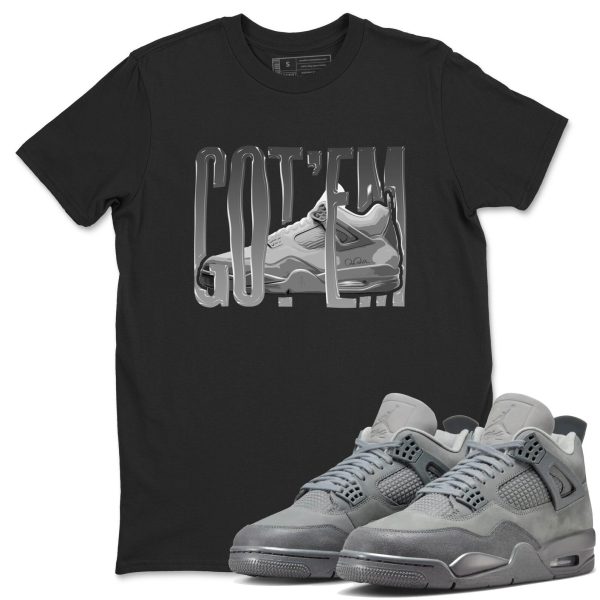 Wiggling Gotem Unisex Shirts To Match Jordans Jordan 4s Wet Cement, FQ7928-001 Jezsport.com