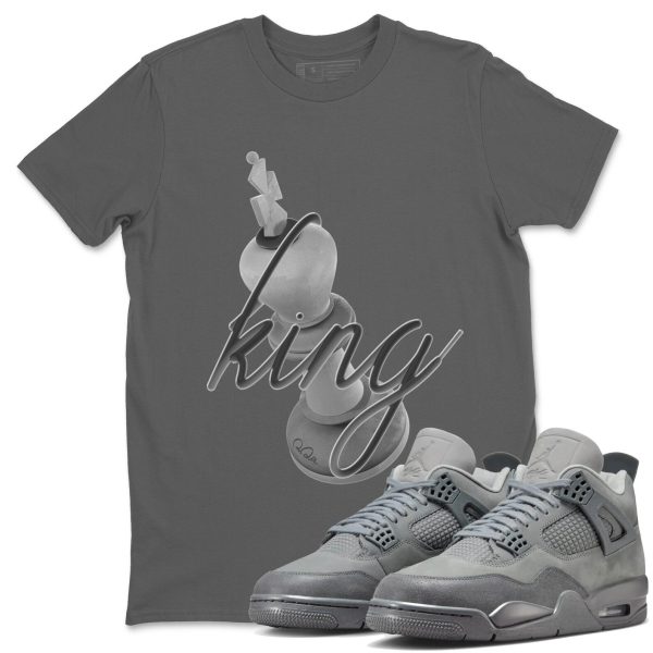 3D King Unisex Shirts To Match Jordans Jordan 4s Wet Cement, FQ7928-001 Jezsport.com