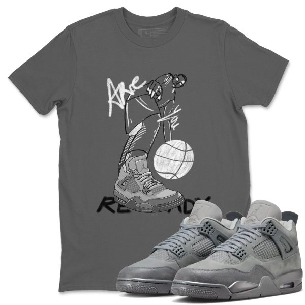 Are You Ready Unisex Shirts To Match Jordans Jordan 4s Wet Cement, FQ7928-001 Jezsport.com