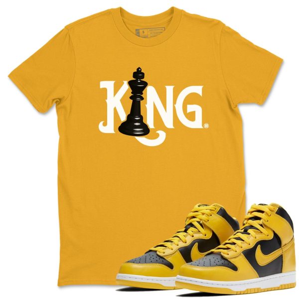 Chess King Unisex Crew Neck Sneaker Matching Tee Shirt To Match Dunks High Iowa, CZ8149-002 Jezsport.com