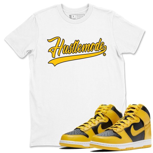 Hustle Mode Unisex Crew Neck Sneaker Matching Tee Shirt To Match Dunks High Iowa, CZ8149-002 Jezsport.com