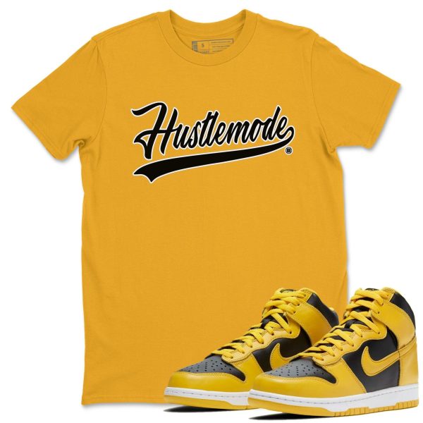 Hustle Mode Unisex Crew Neck Sneaker Matching Tee Shirt To Match Dunks High Iowa, CZ8149-002 Jezsport.com