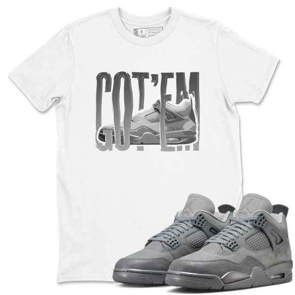 Wiggling Gotem Unisex Shirts To Match Jordans Jordan 4s Wet Cement, FQ7928-001 Jezsport.com