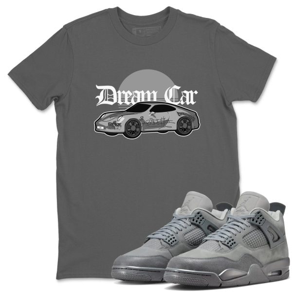 Dream Car Unisex Shirts To Match Jordans Jordan 4s Wet Cement, FQ7928-001 Jezsport.com