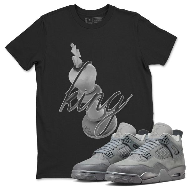 3D King Unisex Shirts To Match Jordans Jordan 4s Wet Cement, FQ7928-001 Jezsport.com