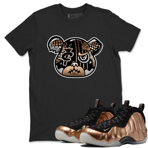 Foamposite Bear Unisex Shirts To Match Jordans Air Foamposite One Metallic Copper, FZ9902-001 Jezsport.com