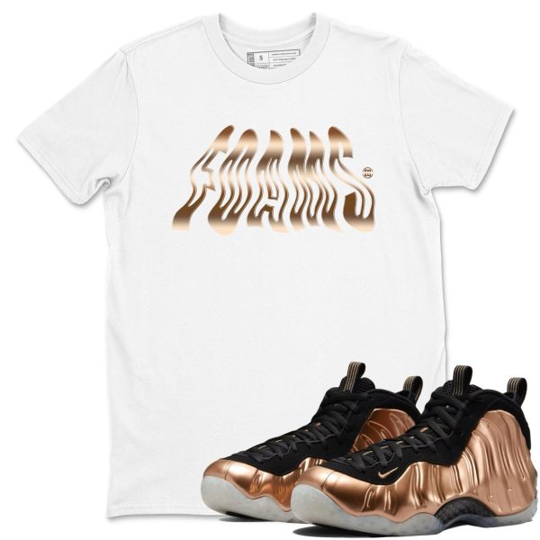 Foams Unisex Shirts To Match Jordans Air Foamposite One Metallic Copper, FZ9902-001 Jezsport.com