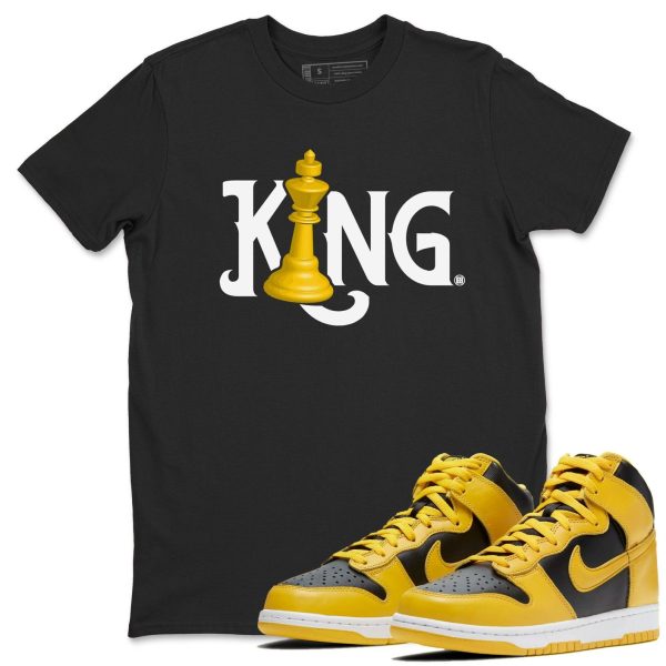 Chess King Unisex Crew Neck Sneaker Matching Tee Shirt To Match Dunks High Iowa, CZ8149-002 Jezsport.com