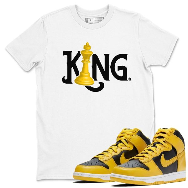 Chess King Unisex Crew Neck Sneaker Matching Tee Shirt To Match Dunks High Iowa, CZ8149-002 Jezsport.com