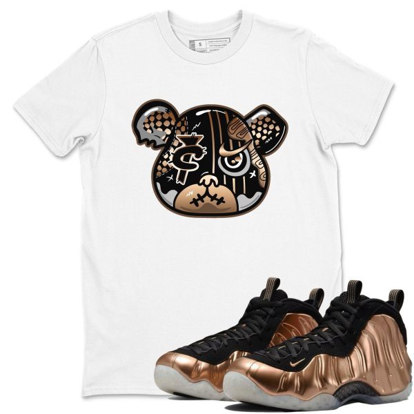 Foamposite Bear Unisex Shirts To Match Jordans Air Foamposite One Metallic Copper, FZ9902-001 Jezsport.com