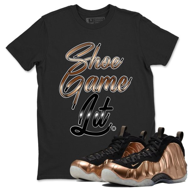 Shoe Game Lit Shoe Lace - Air Foamposite One Metallic Copper, FZ9902-001 Jezsport.com