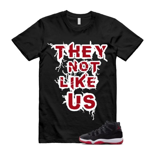 11 Bred Velvet Black Gym Red White T Shirt Match US ,DB5457-061 Jezsport.com