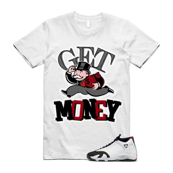 14 Black Toe 2024 White Varsity Red Silver T Shirt Match GM ,487471-160 Jezsport.com