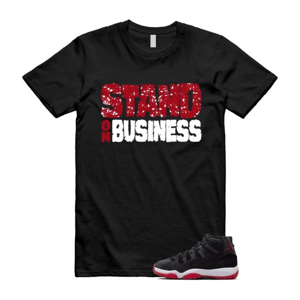 11 Bred Velvet Black Gym Red White T Shirt Match SOB ,DB5457-061 Jezsport.com