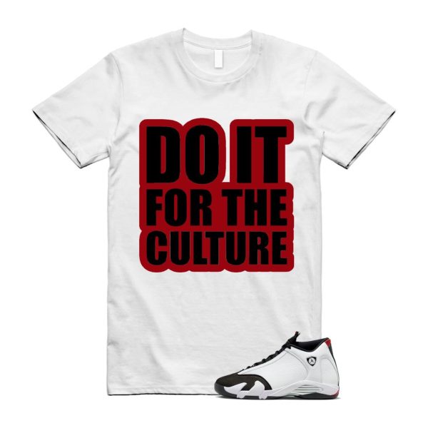 14 Black Toe 2024 White Varsity Red Silver T Shirt Match CULTURE ,487471-160 Jezsport.com