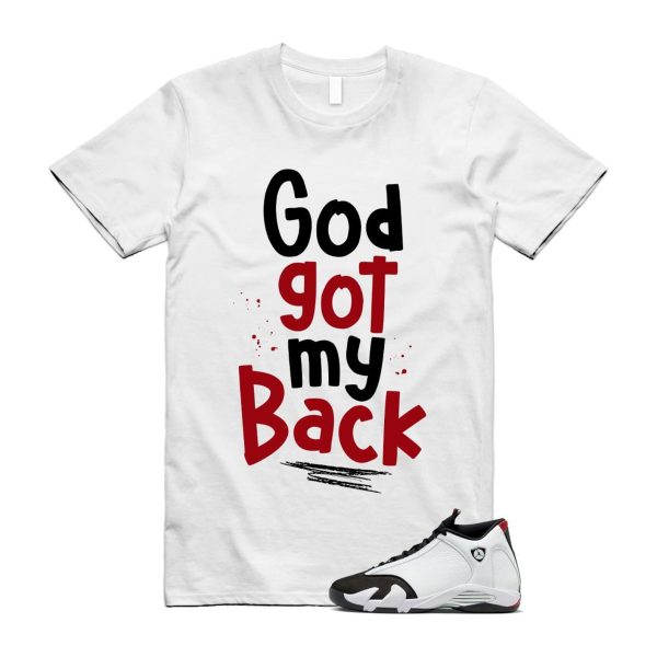 14 Black Toe 2024 White Varsity Red Silver T Shirt Match GOD ,487471-160 Jezsport.com