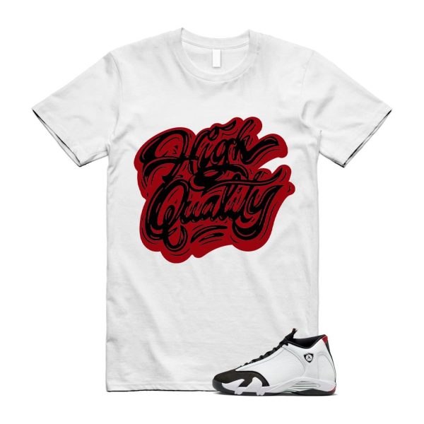 14 Black Toe 2024 White Varsity Red Silver T Shirt Match HIGH ,487471-160 Jezsport.com