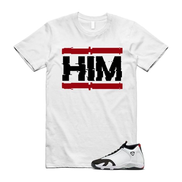 14 Black Toe 2024 White Varsity Red Silver T Shirt Match HIM ,487471-160 Jezsport.com