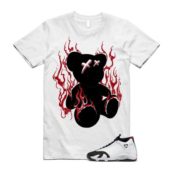 14 Black Toe 2024 White Varsity Red Silver T Shirt Match LIT ,487471-160 Jezsport.com