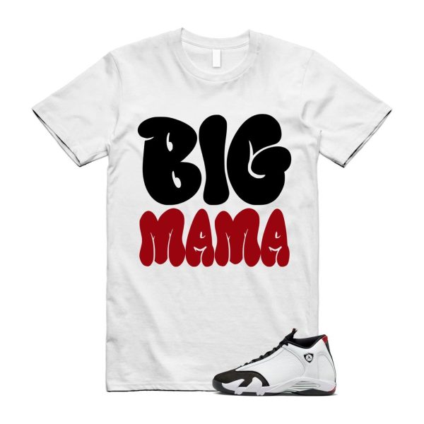 14 Black Toe 2024 White Varsity Red Silver T Shirt Match MAMA ,487471-160 Jezsport.com