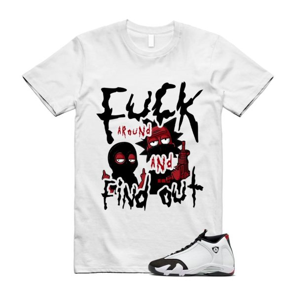 14 Black Toe 2024 White Varsity Red Silver T Shirt Match MORTY ,487471-160 Jezsport.com