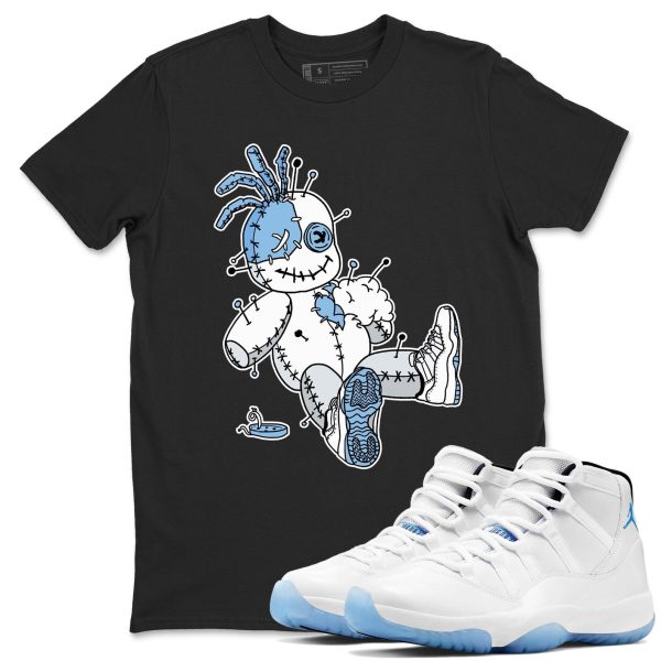 Voodoo Doll Graphic T-Shirt to wear with jordans 11s Retro Legend Blue, CT8012-104 Jezsport.com