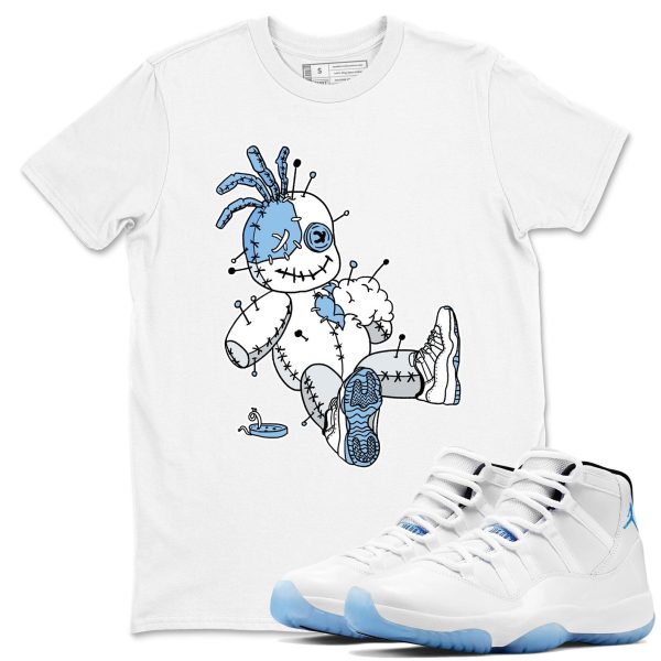 Voodoo Doll Graphic T-Shirt to wear with jordans 11s Retro Legend Blue, CT8012-104 Jezsport.com